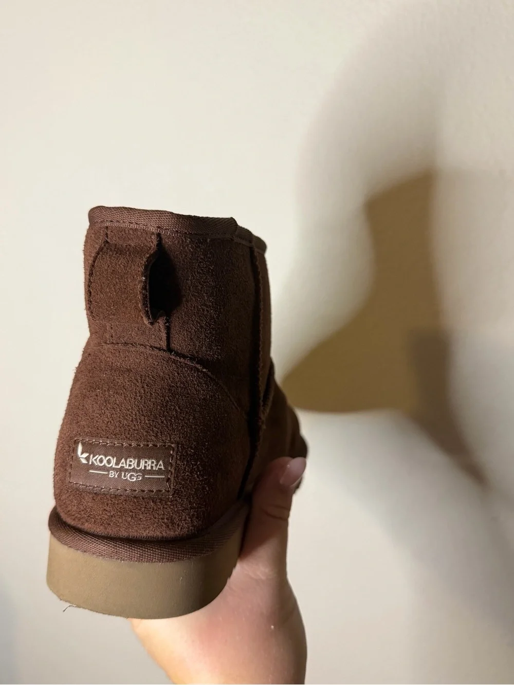 Koolaburra Kids Brown Suede Pull-On Boot